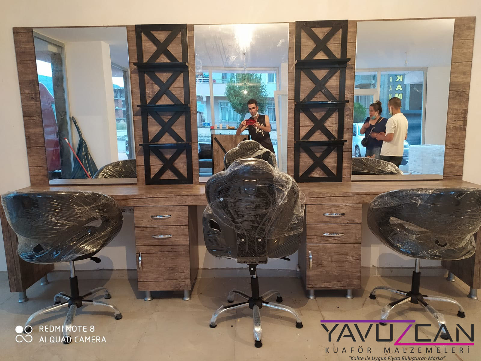 Bayan Kuafor Tezgahi 3 Lu Freeboy Modeli Dekoratif Tasarim En Uygun Fiyat
